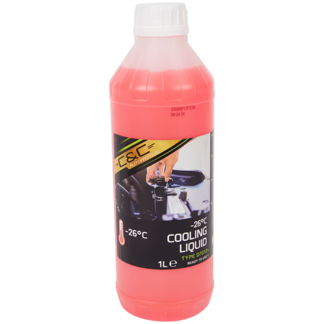 C&C koelvloeistof D/G12 1 liter