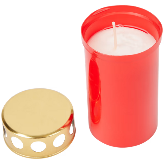 Grafkaars rood Ø 5,5 x 12 cm
