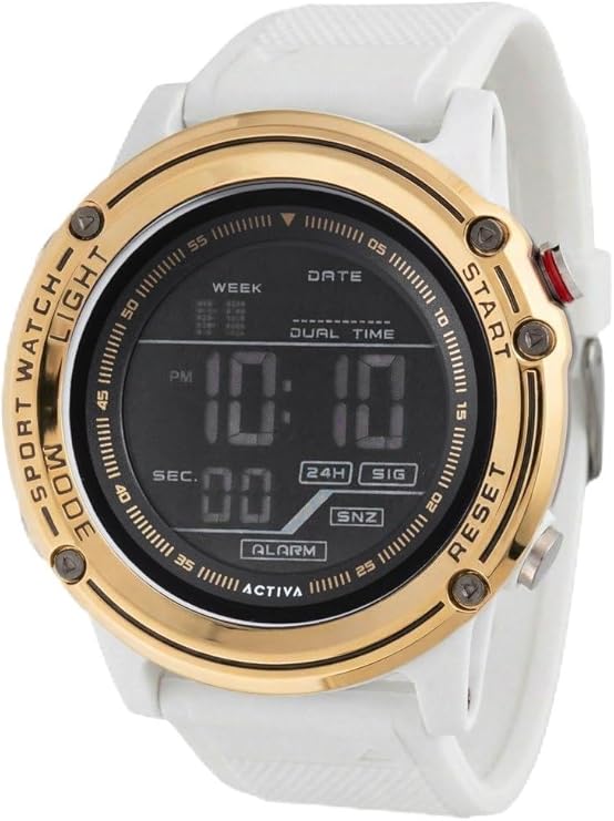 Invicta Activa Digital Essentials ACW8125-007 Men's Watch - Quartz Movement - Plastic with Black Dial - 52 mm