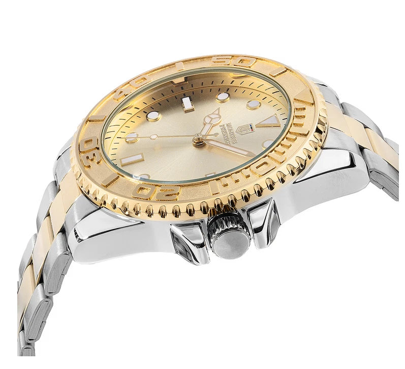 Montres Prestige X Invicta Men's Watch - 43mm Gold-Steel (MPW-0264)