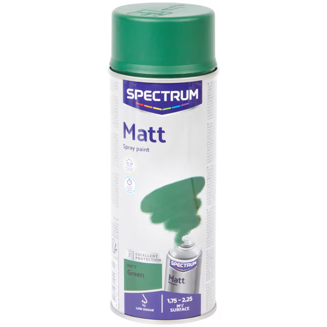 Spuitverf mat groen 400 ml