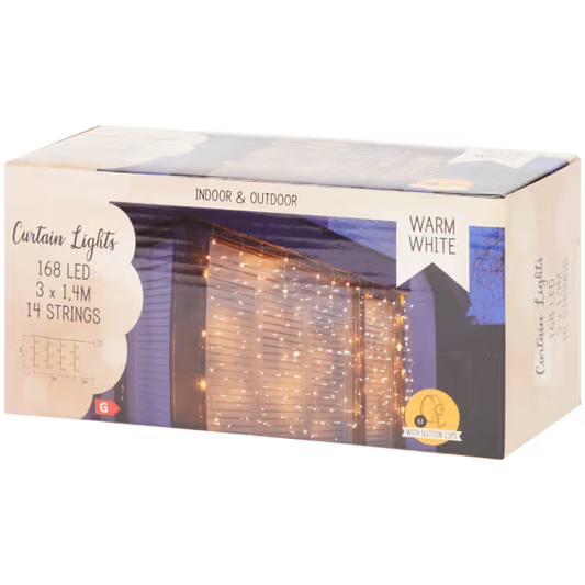 Lichtgordijn 3 x 1,4 meter