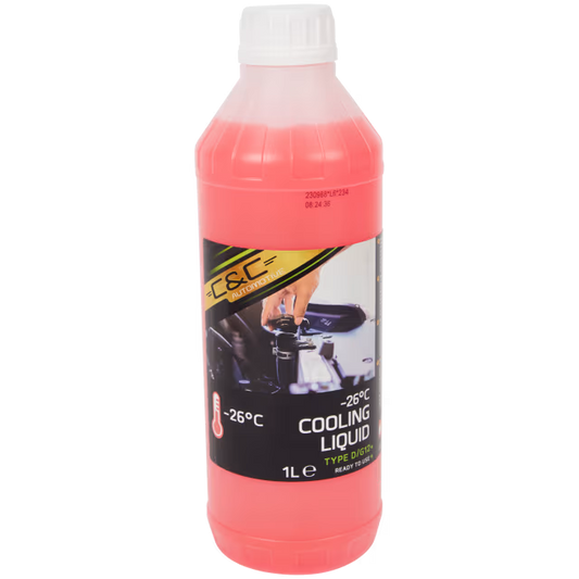 C&C koelvloeistof D/G12 1 liter