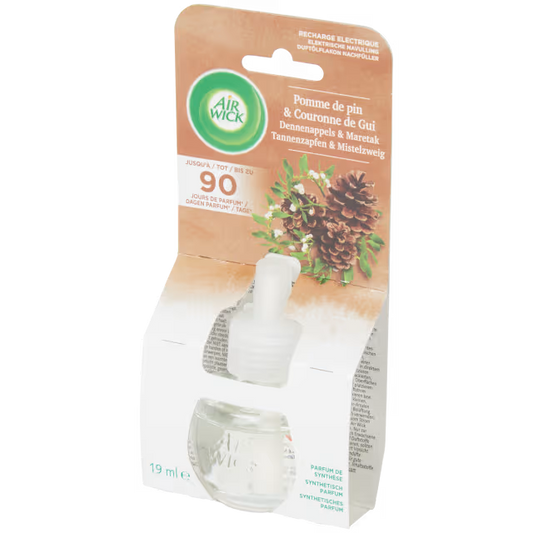 Air Wick elektrische navulling Dennenappels & Maretak 19 ml