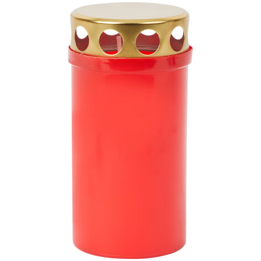 Grafkaars rood Ø 5,5 x 12 cm