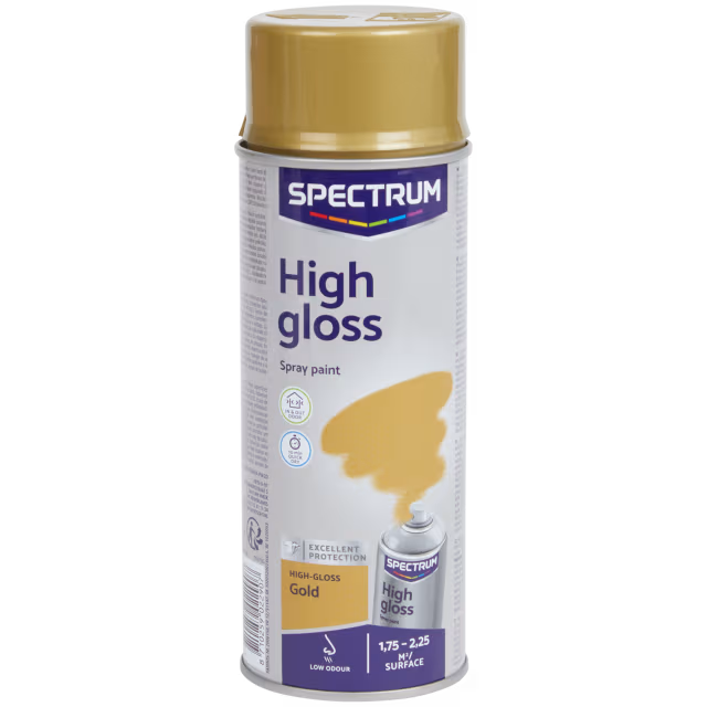 Hoogglans spuitverf goud 400 ml