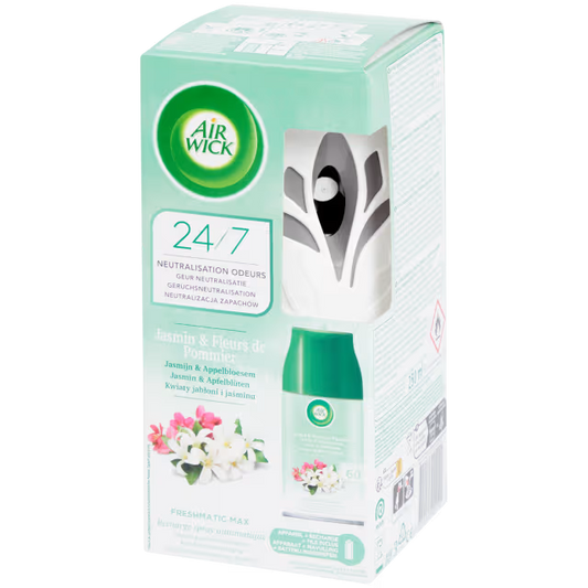Air Wick Freshmatic Max starterkit Jasmijn & Appelbloesem 250 ml