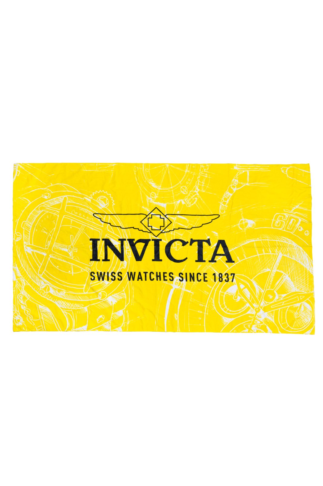 Invicta Strandhanddoek - Geel XL