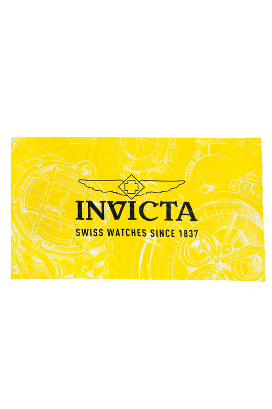 Invicta Strandhanddoek - Geel XL
