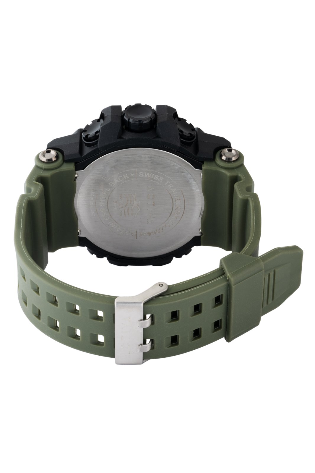 Activa Digital ACW8082-006 Men's Watch - Quartz Movement - Plastic with Black Dial - 50 mm