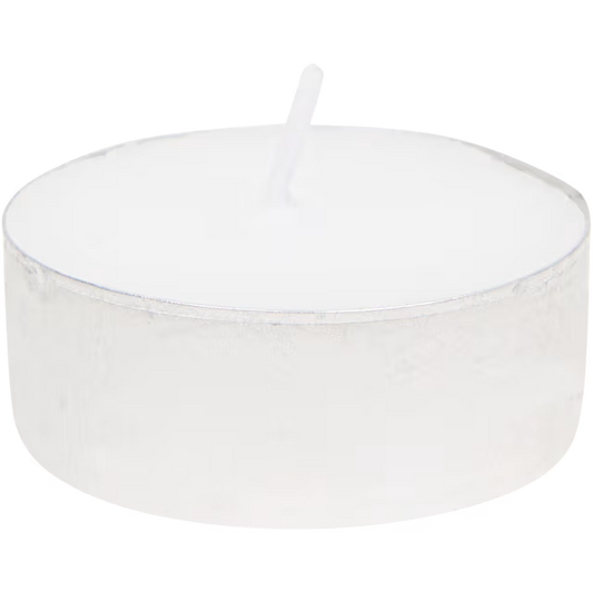 Candra theelichten wit 75 stuks