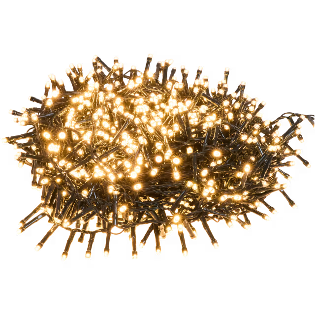 Luxuriance Lights cluster kerstverlichting 1.000 ledlampjes | 14,3 + 5 meter