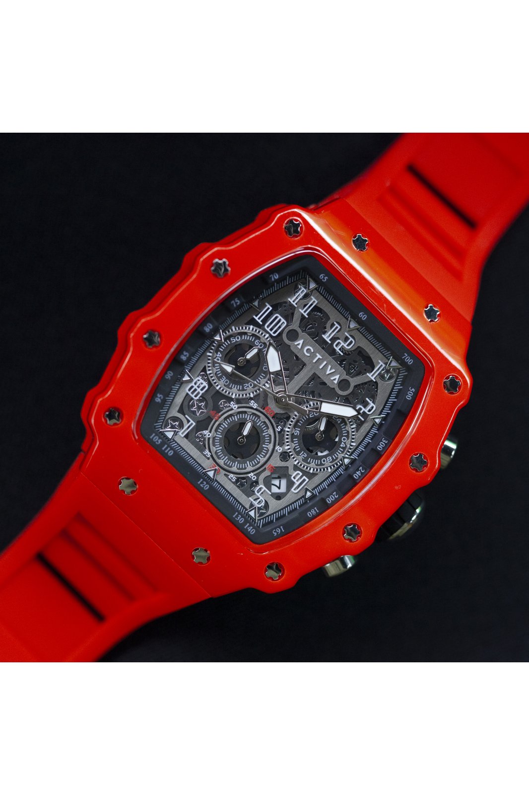 Activa ESSENTIALS ACW2305-019 Herenhorloge - Quartz Uurwerk - Plastic met Grijze Wijzerplaat - 44 mm