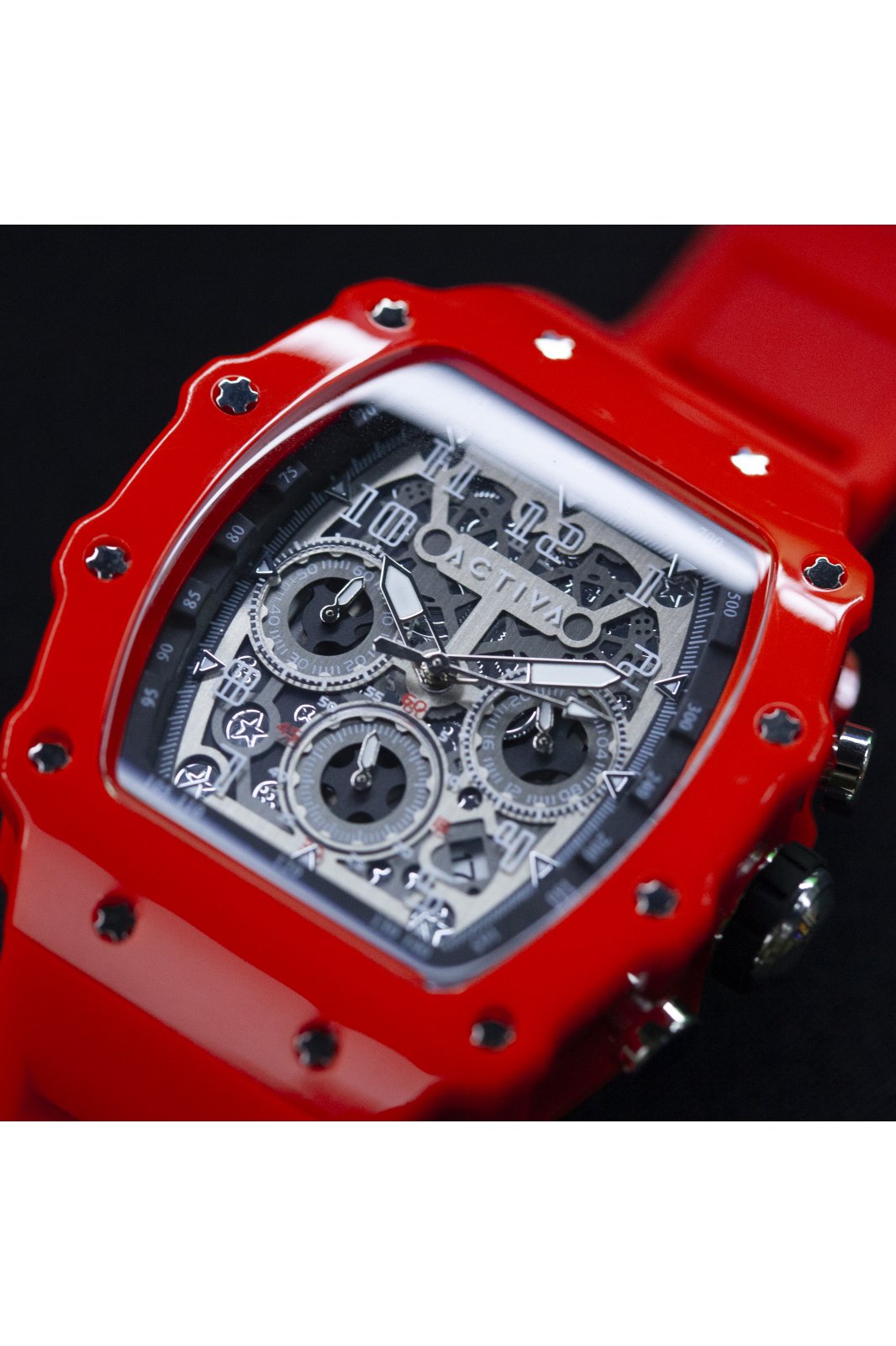 Activa ESSENTIALS ACW2305-019 Herenhorloge - Quartz Uurwerk - Plastic met Grijze Wijzerplaat - 44 mm