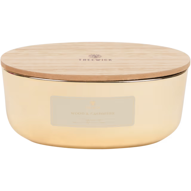 Treewick geurkaars 500 gram - Goud