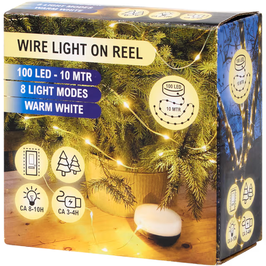 Ledverlichting op rol 100 leds | 10 meter