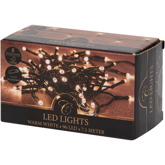 Kerstverlichting 96 led | 7,1 meter