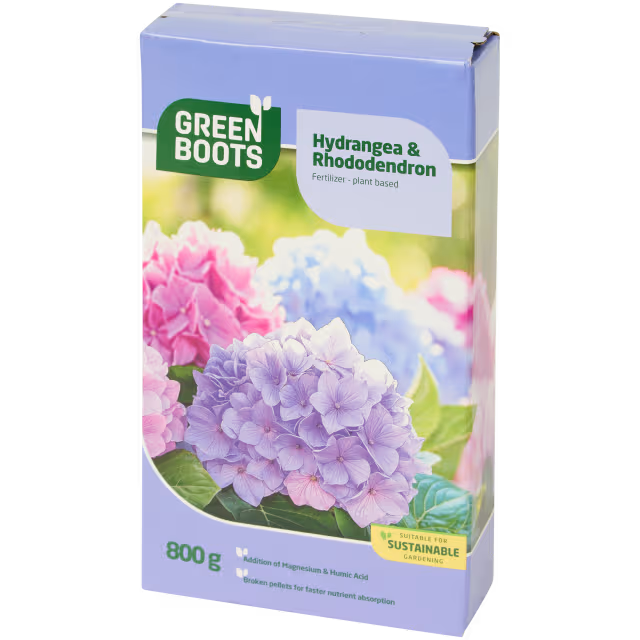 Green Boots mest Hortensia & Rhododendron 800 gram