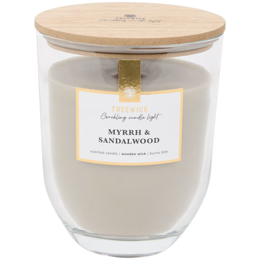 Treewick geurkaars XL - Myrrh & Sandalwood
