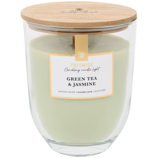 Treewick geurkaars XL - Green Tea & Jasmine