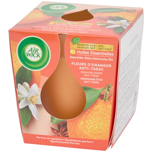 Air Wick Essential Oils geurkaars Anti-tabak Ø 8 x 7 cm