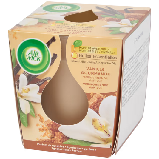 Air Wick Essential Oils geurkaars Heerlijke Vanille Ø 8 x 9 cm