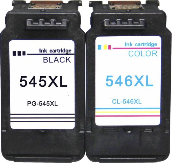 Huismerk Canon PG‑545 + CL‑546 Multipack XL – Korting i.v.m. THT