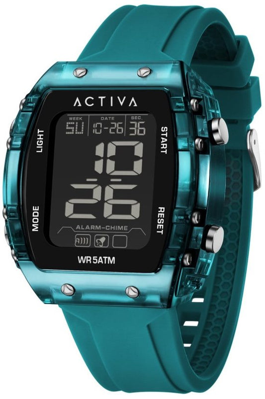 Activa Digital ACW8108-002 Heren Quartz Horloge - 45 mm