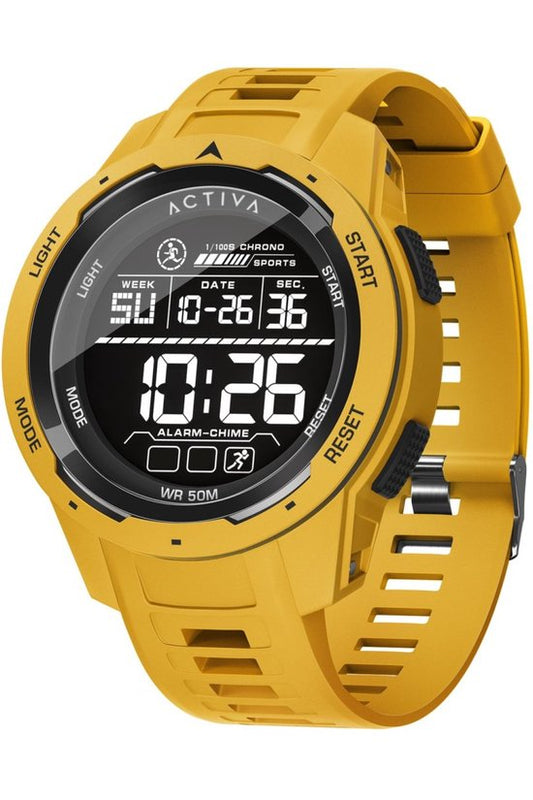 Activa Digital ACW8105-003 Heren Quartz Horloge - 45 mm