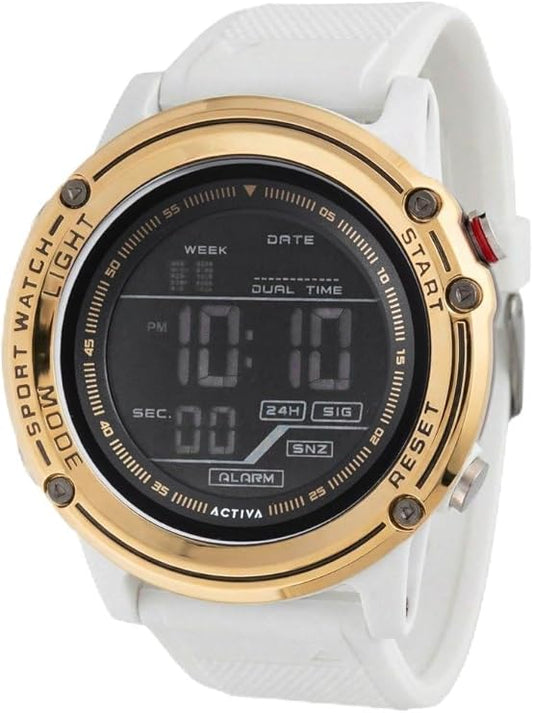 Invicta Activa Digital Essentials ACW8125-007 Men's Watch - Quartz Movement - Plastic with Black Dial - 52 mm