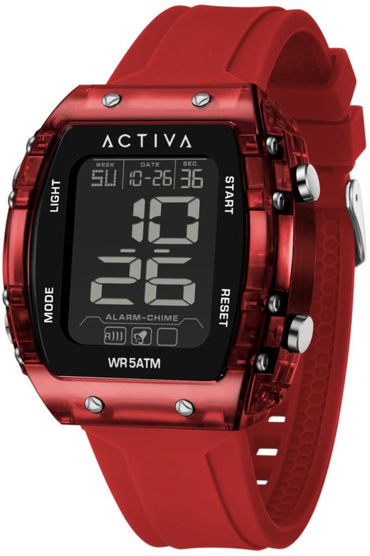 Activa Digital ACW8108-003 Heren Quartz Horloge - 45 mm