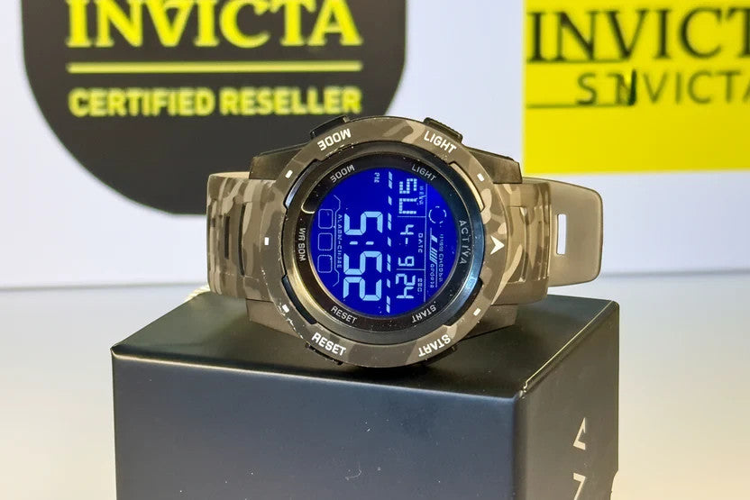 Activa X Terrain Invicta Digital Men's Watch 45mm Camouflage ACW8105MC-003