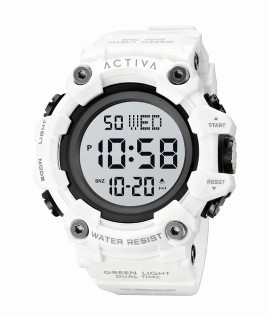 Invicta Activa ACW1968-004 White Sport Watch Chronograph Invicta NIB NEW