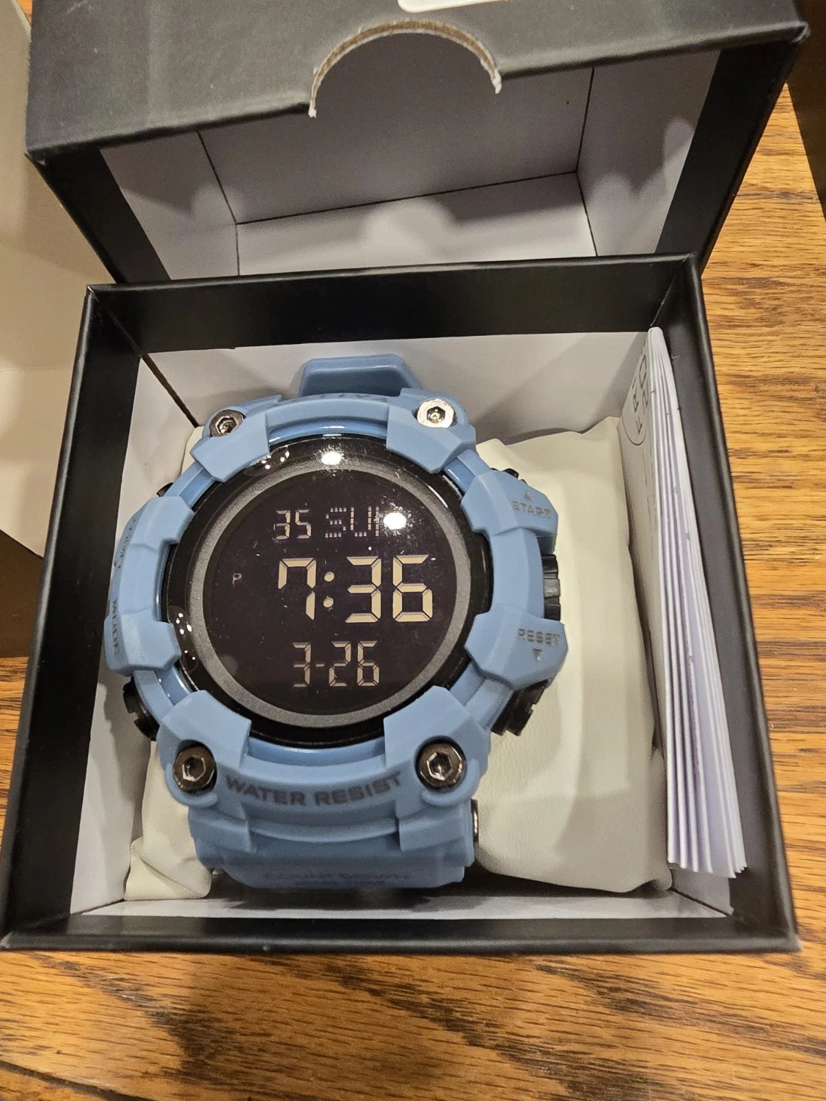 Activa Kadron X Invicta Digital Men's Watch - 53mm. Blue (ACW1968-007)